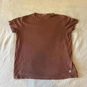 Marine LayerMens Medium/Large Red Orange Crew Neck Gorp